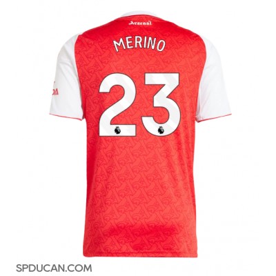 Muški Nogometni Dres Arsenal Mikel Merino #23 Domaci 2025-26 Kratak Rukav Muški Nogometni Dres Arsenal Mikel Merino #23 Domaci 2025-26 Kratak Rukav